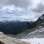 Depuis la terrasse de la cabane