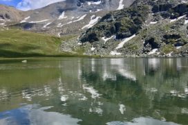 Sur les berges du Lac de Louché