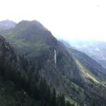 Cascade au début de la montée