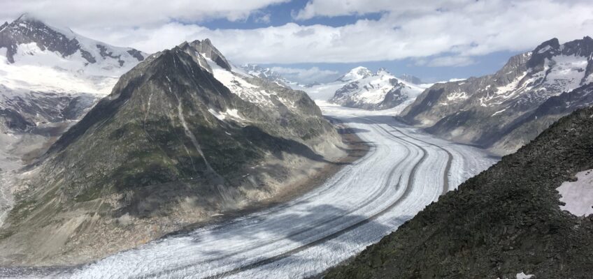 Le glacier d'Aletsch