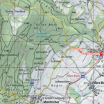 Itinéraire petit aller et retour et possibilitéde boucle par Montricher