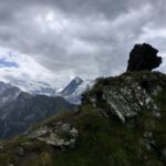 Depuis le col du Bec d'Aigle en direction du Combin (2025)