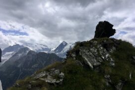 Depuis le col du Bec d'Aigle en direction du Combin (2025)