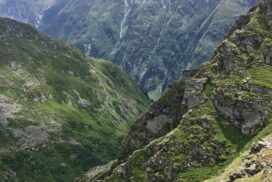 Depuis le col du Bec d'Aigle en direction du Combin (2025)
