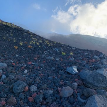 26 Tsuru-shi ->5ème étape (début de l&rsquo;ascension) -> nuitée à Hourai-kan 8ème étape