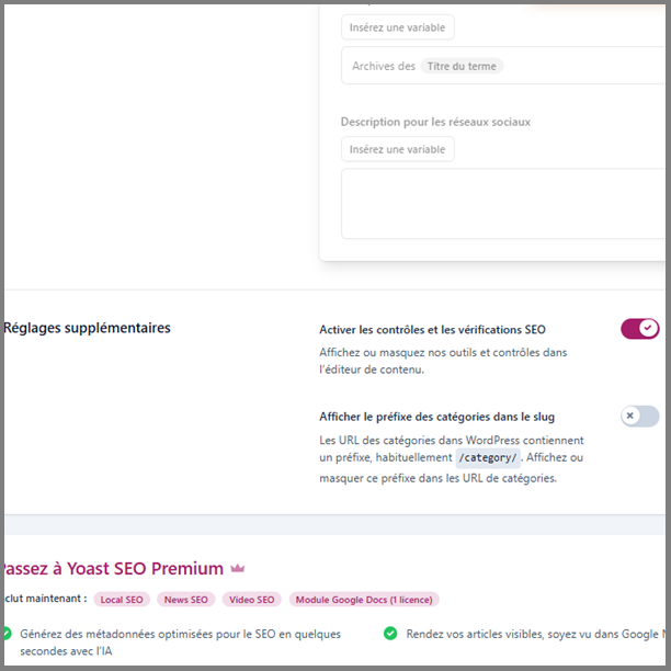 Suppression de /category/ dans l'url pour les archives basées sur la catégorie
