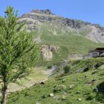 Auberge de Salanfe depuis le lac