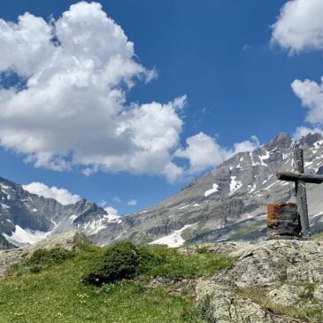 Lac de Salanfe (et col du Jorat) depuis Van d&rsquo;en Bas