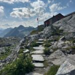 Arrivée à la cabane